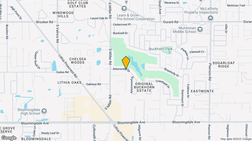 2421 Arborwood Dr Map and Location Details