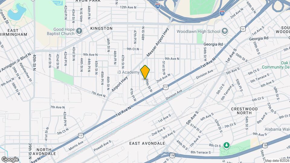 222 49th St N Map and Location Details