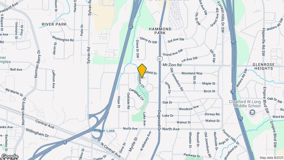 3038 Gordon Cir Map and Location Details