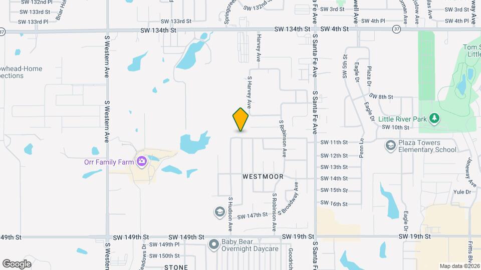 321 Southwest 141st Street Map and Location Details