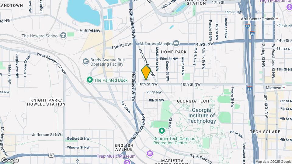 565 10th St NW Map and Location Details