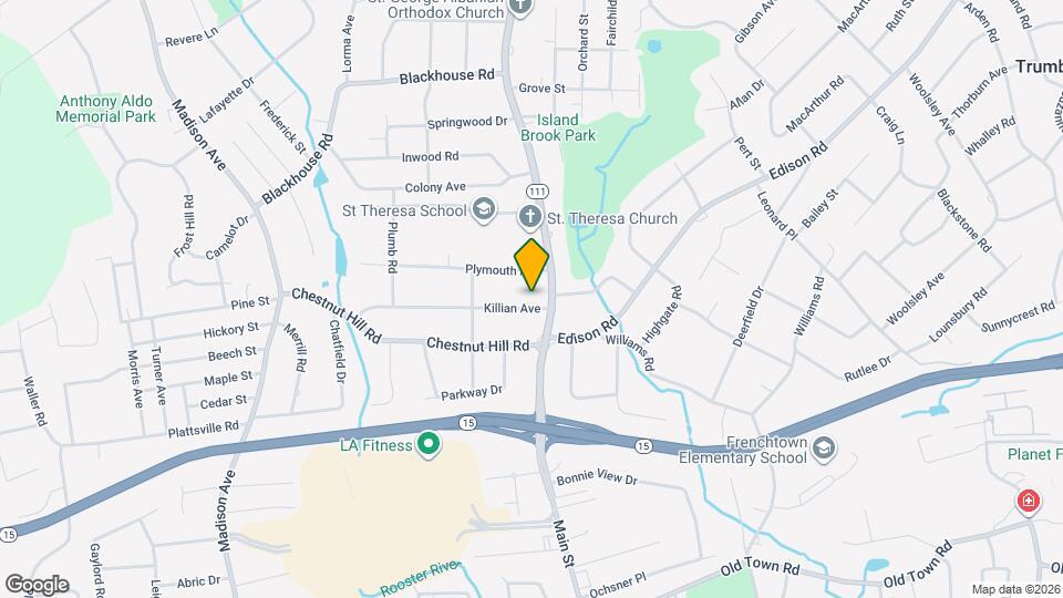 16 Killian Ave Map and Location Details