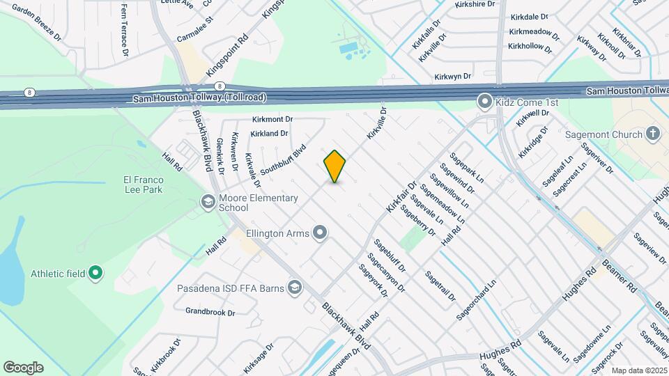 10410 Sagetrail Dr Map and Location Details