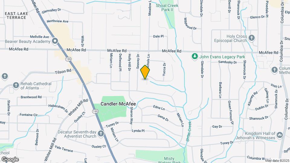 2115 Nichols Ln Map and Location Details