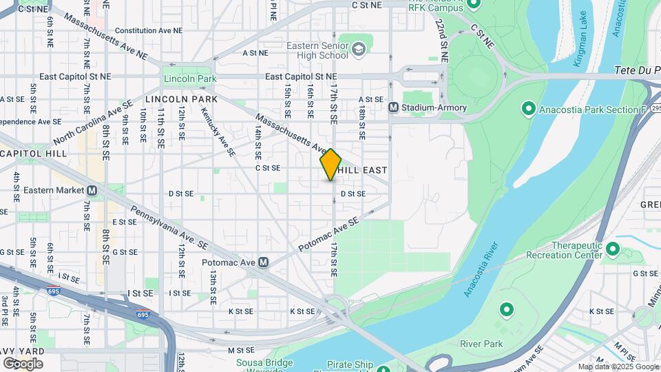 335 17th St SE Map and Location Details