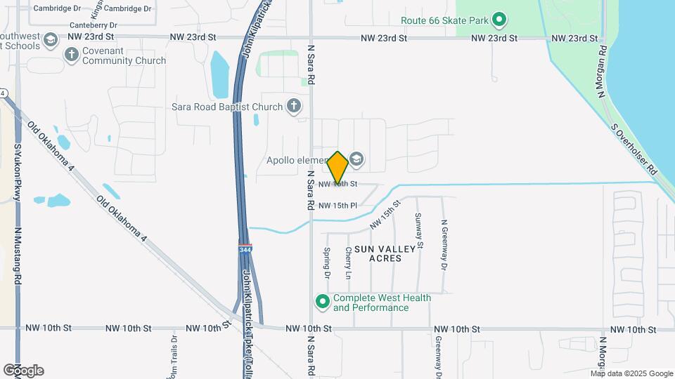 10516 NW 16th St Map and Location Details