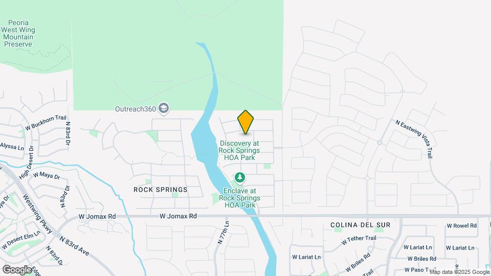7636 W Quail Track Dr Map and Location Details