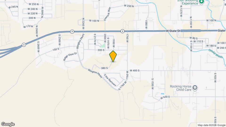 329 S 1930 W Map and Location Details