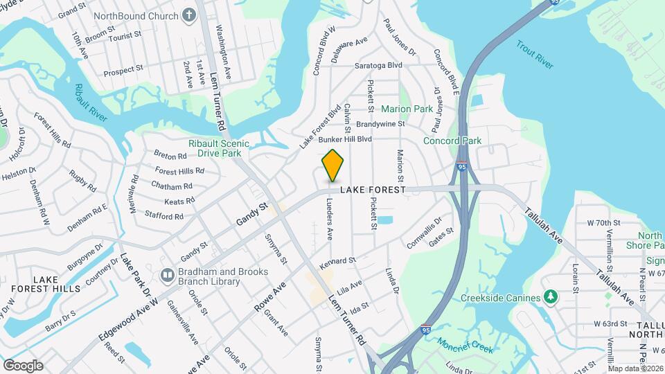 7803 Lueders Ave Map and Location Details