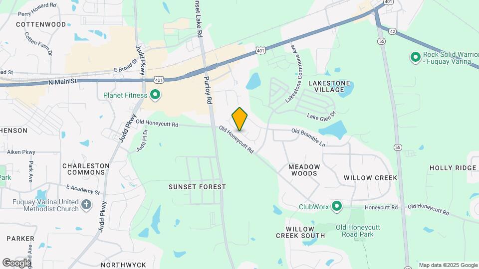 1225 Old Bramble Ln Map and Location Details