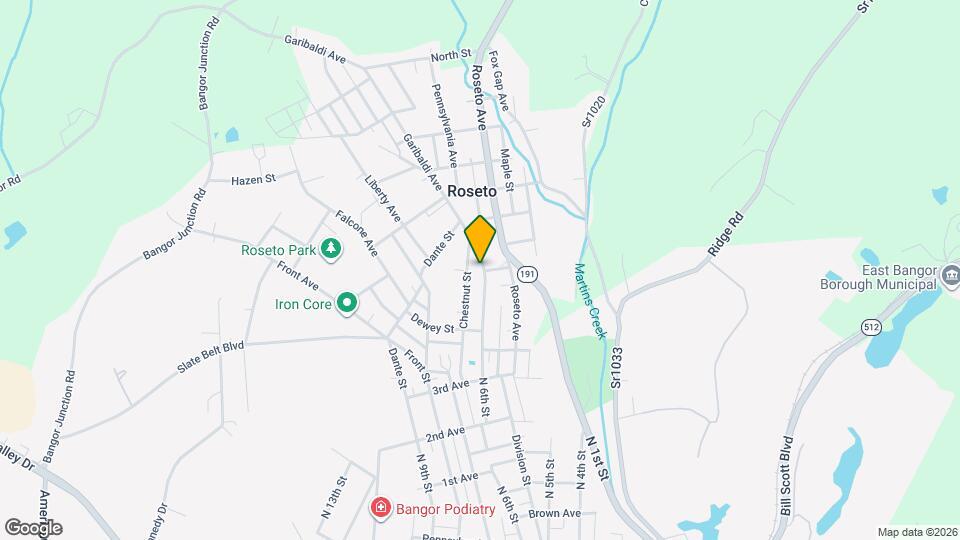 154 Garibaldi Ave Map and Location Details