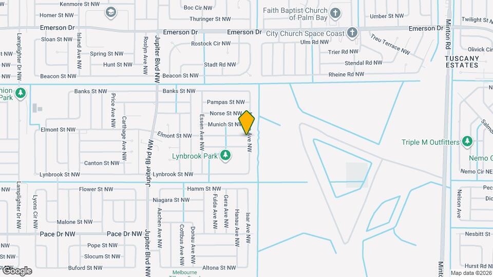 614 Elmont St NW Map and Location Details