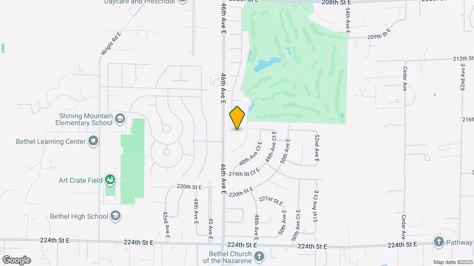 4713 216th St Ct E Map and Location Details