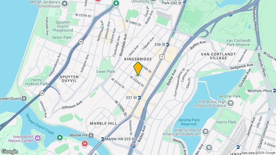 3210 Kingsbridge Ave Map and Location Details