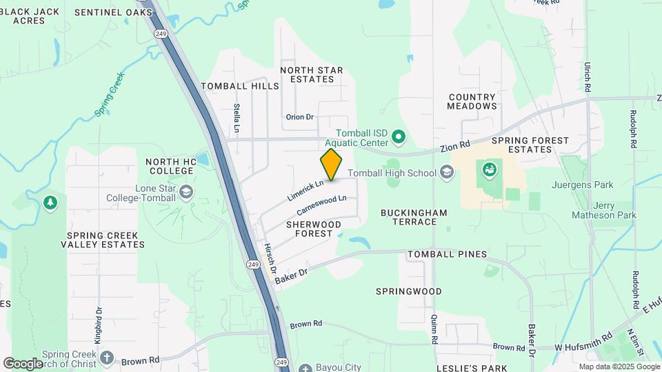 14135 Limerick Ln Map and Location Details