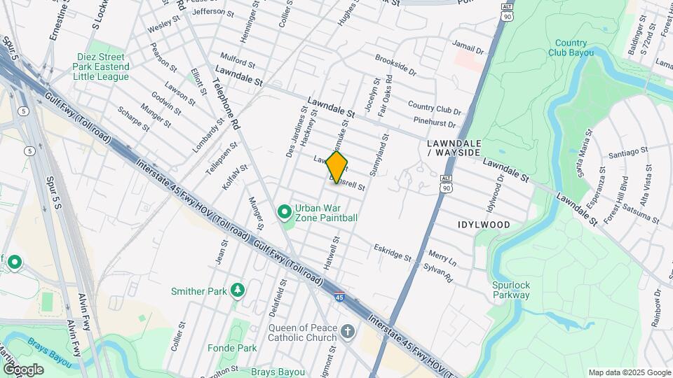 5615 Barremore St Map and Location Details