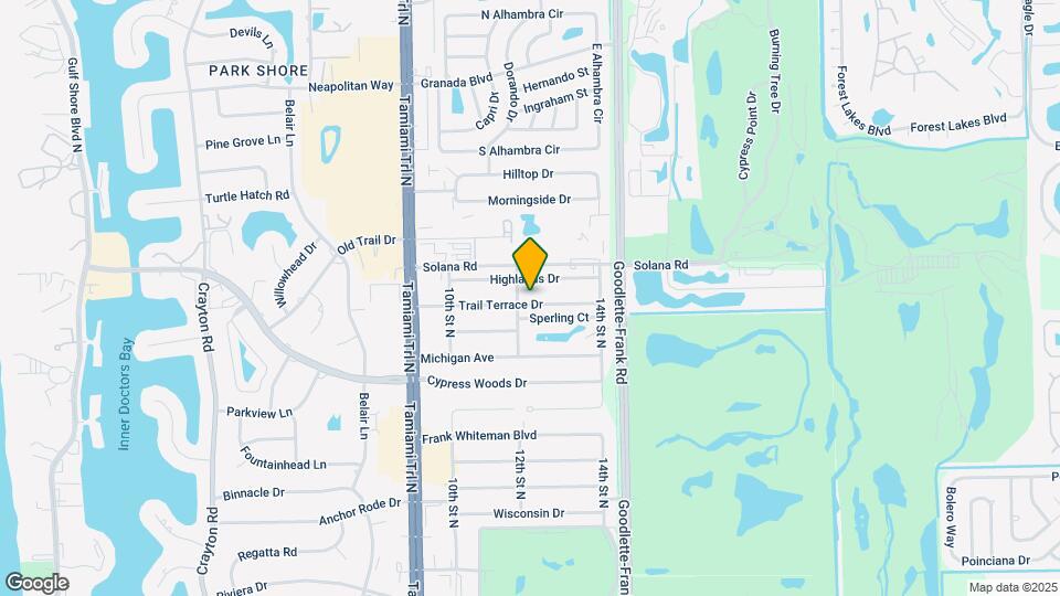 1227 Trail Terrace Dr Map and Location Details