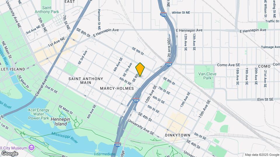 812 7th St SE Map and Location Details