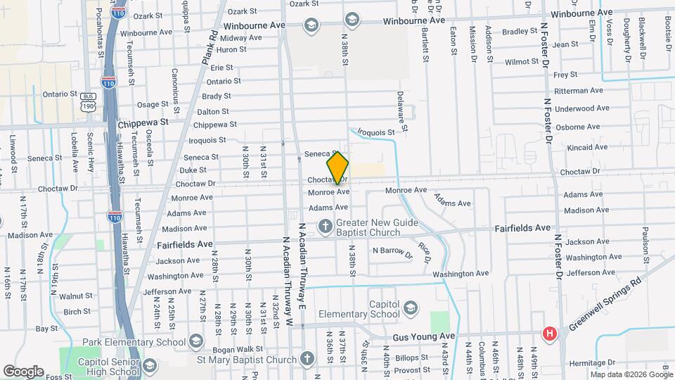 3705 Monroe Ave Mapa y Detalles de la Ubicación