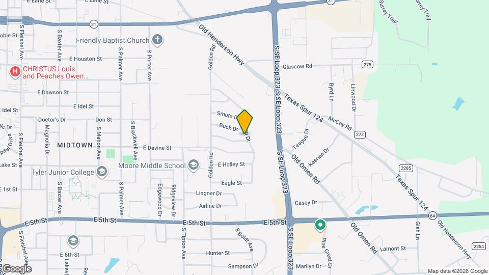 2432 McKenzie Dr Map and Location Details