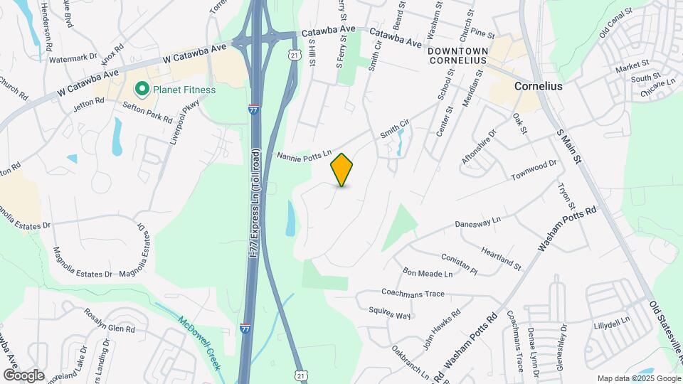 20700 Willow Pond Rd Map and Location Details