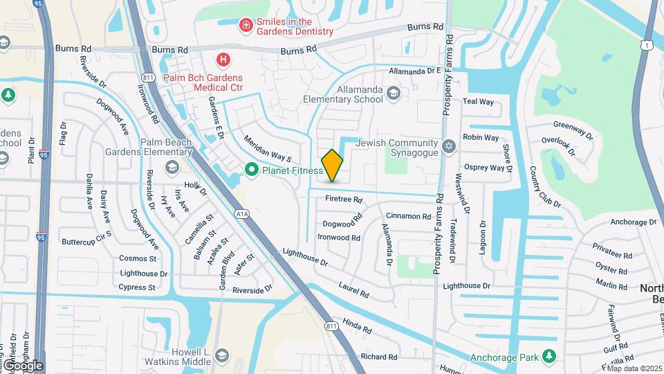 10263 Allamanda Cir Map and Location Details