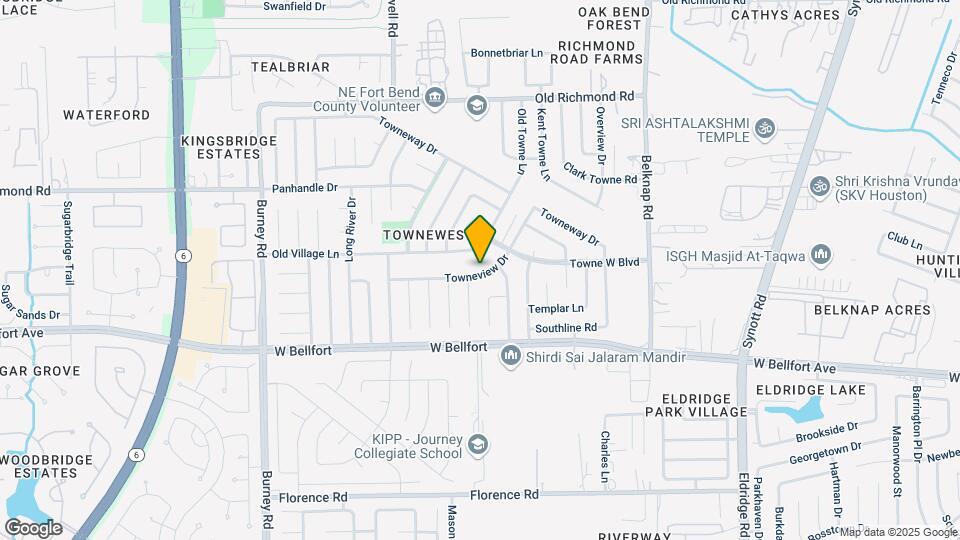 10426 Towneview Dr Map and Location Details