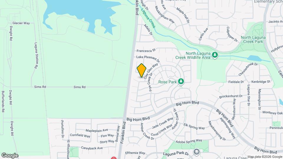 5205 Lodestar Way Map and Location Details