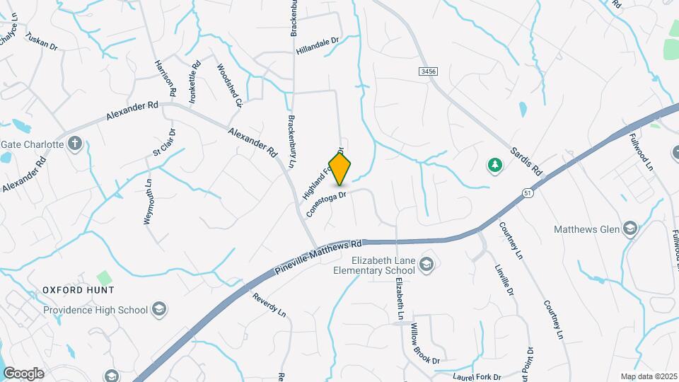 912 Conestoga Dr Map and Location Details