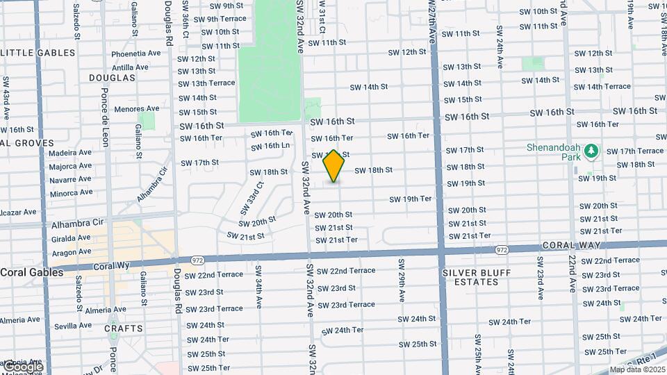 3101 SW 19th St, Unit 1 Mapa y Detalles de la Ubicación