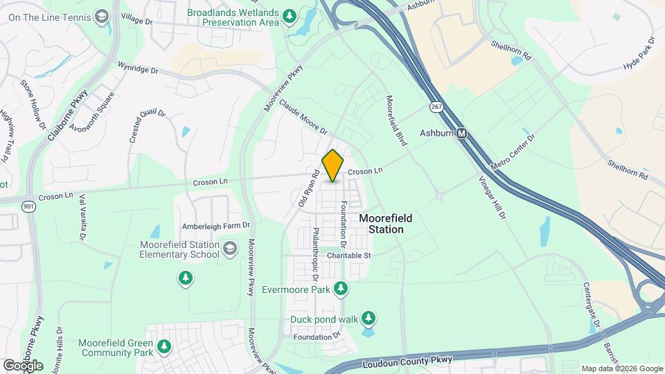 22143 Penelope Heights Terrace Map and Location Details