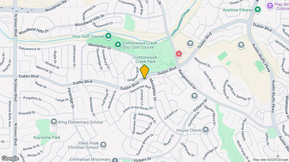 6430 Amethyst Ct Map and Location Details