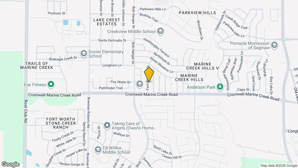 6320 Fern Meadow Dr Map and Location Details