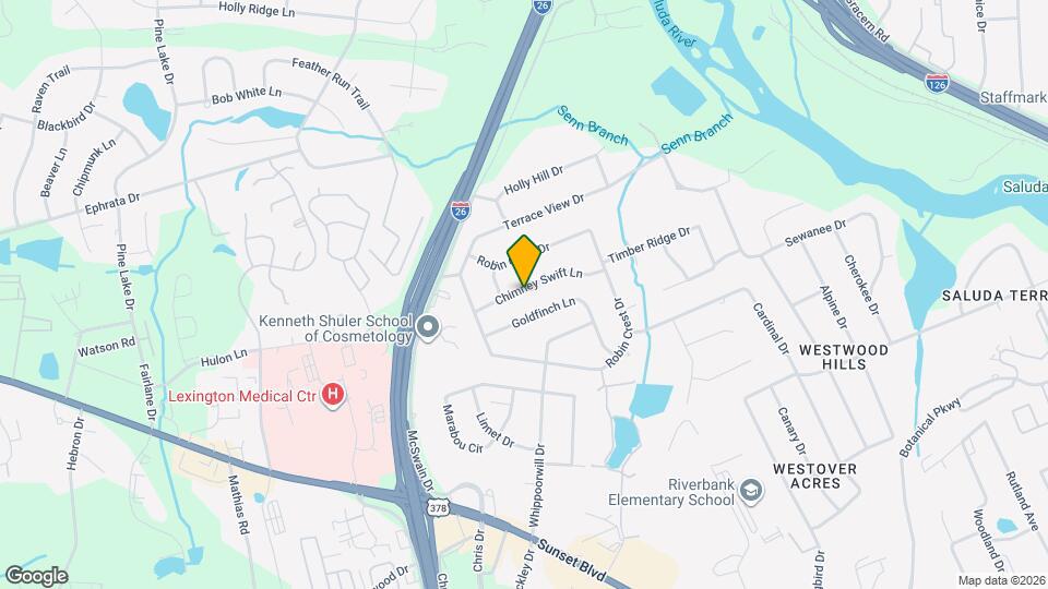 1737 Chimney Swift Ln Map and Location Details