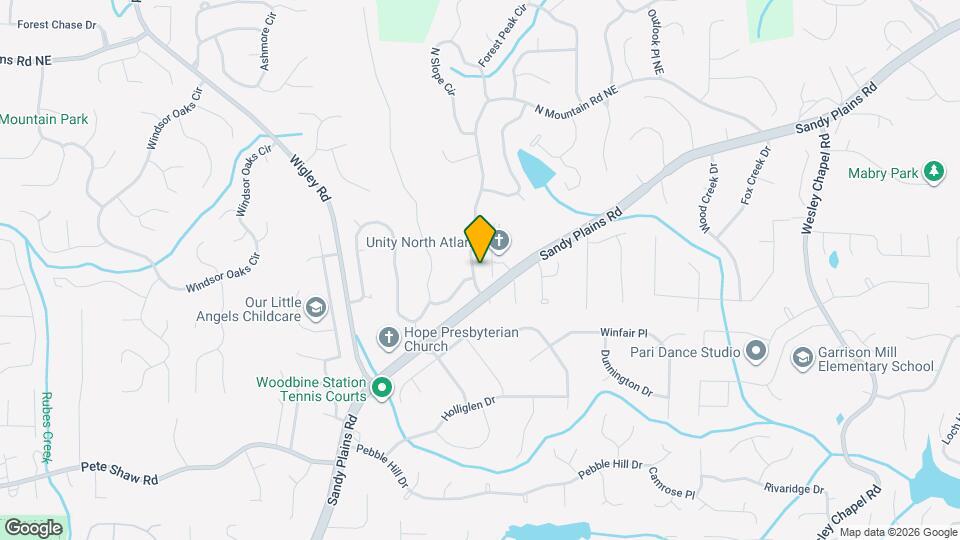 4204 N Mountain Rd NE Map and Location Details