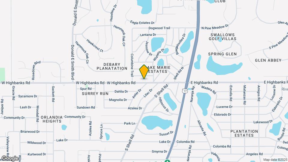 36 W Highbanks Rd Mapa y Detalles de la Ubicación