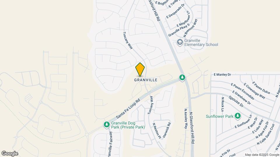 4960 N Pemberley St Map and Location Details