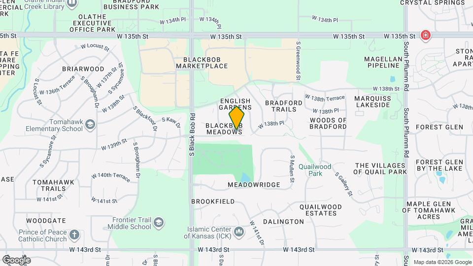 13864 S Alden Ct Map and Location Details