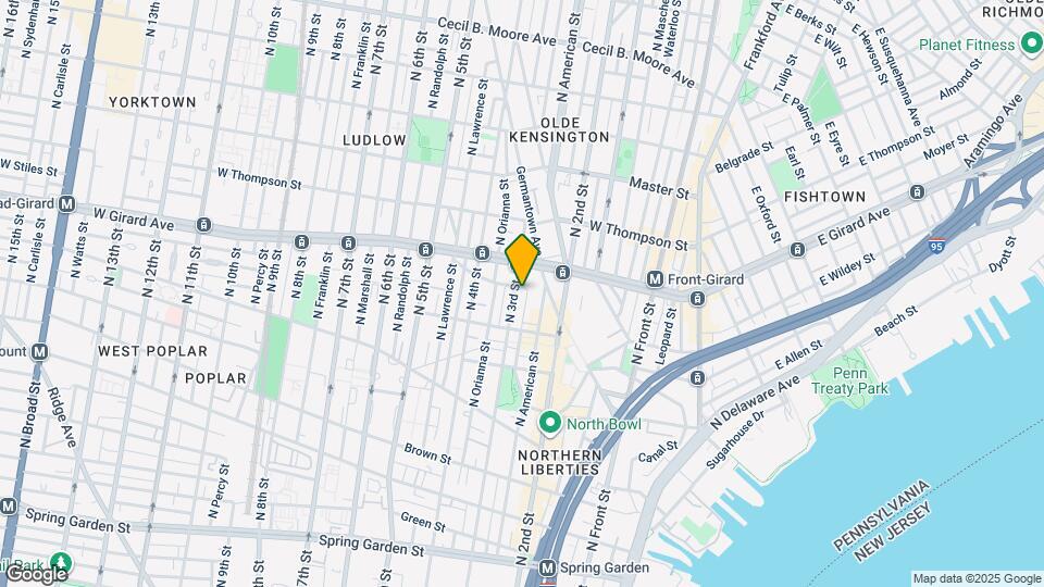 1143 N 3rd St Map and Location Details