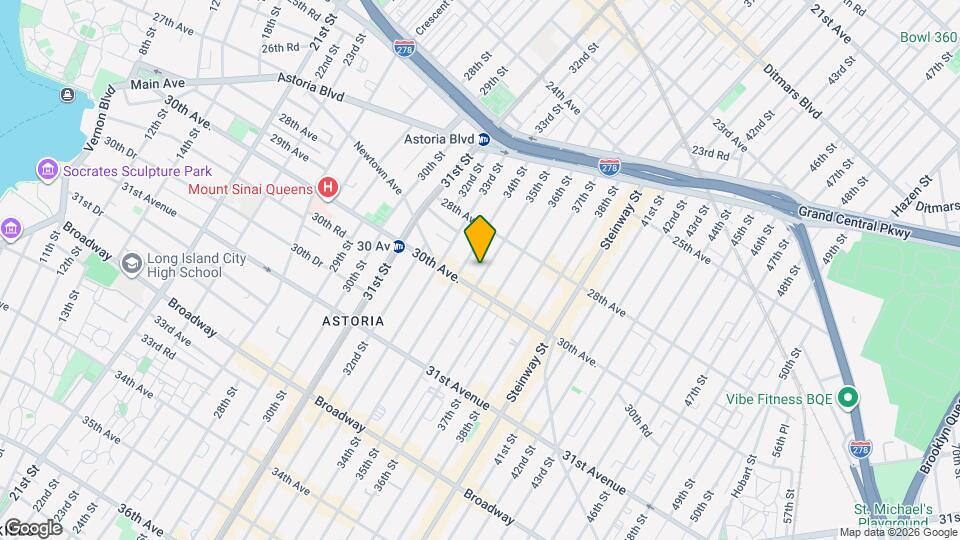 2844 35th St Map and Location Details