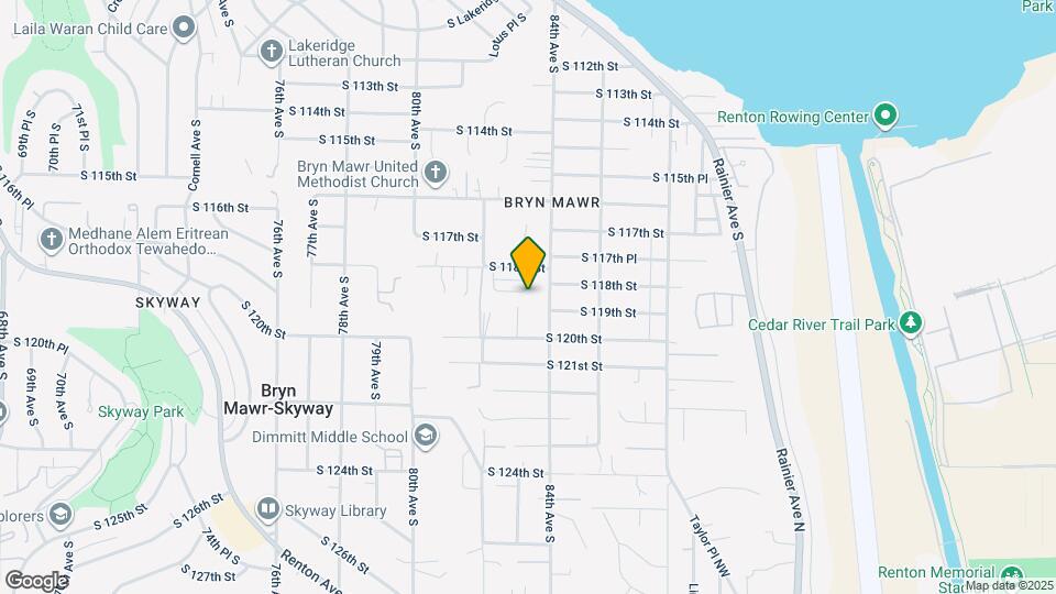 8263 S 118th Ct Map and Location Details