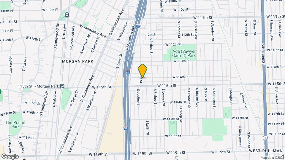1479 W 114th Pl Map and Location Details