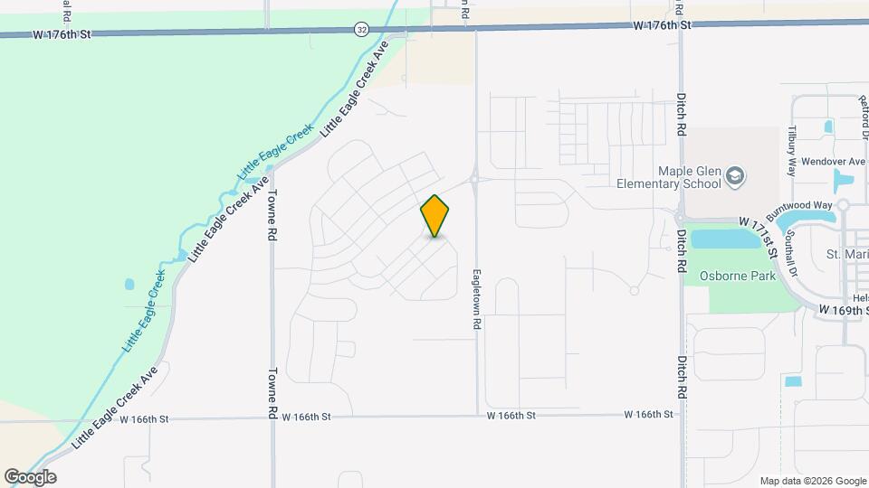1936 Rowena Ln Map and Location Details