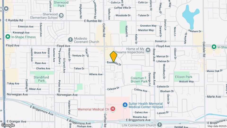 1312 Ensenada Dr Mapa y Detalles de la Ubicación
