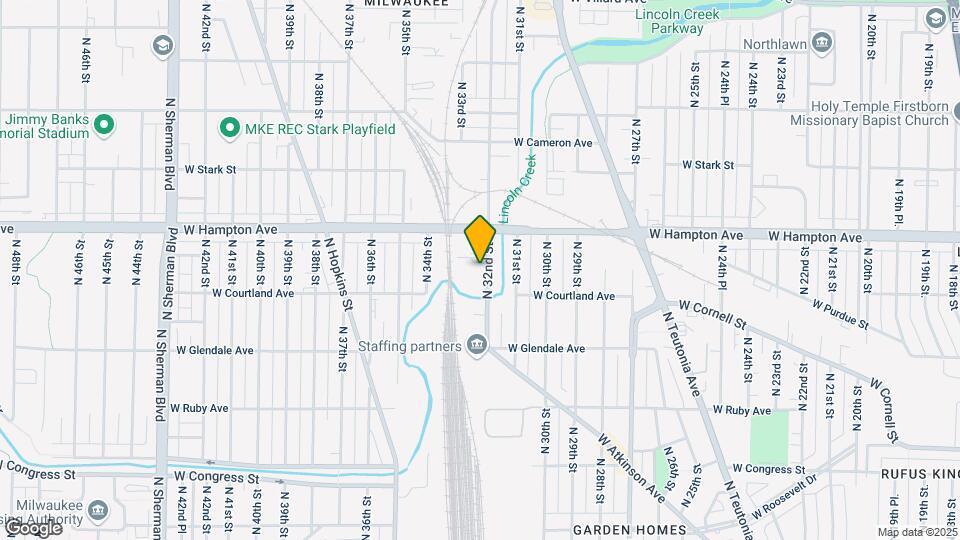 Bishop's Creek Family Housing Apartments Map and Location Details