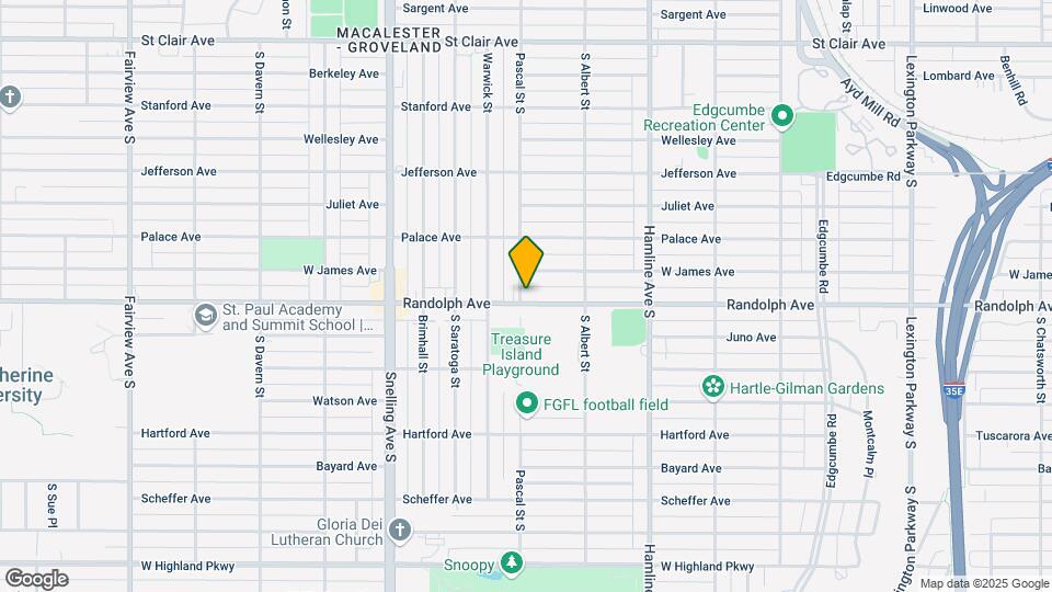 1459 Randolph Ave Mapa y Detalles de la Ubicación