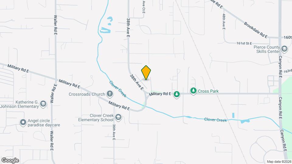 3906 165th St Ct E Map and Location Details