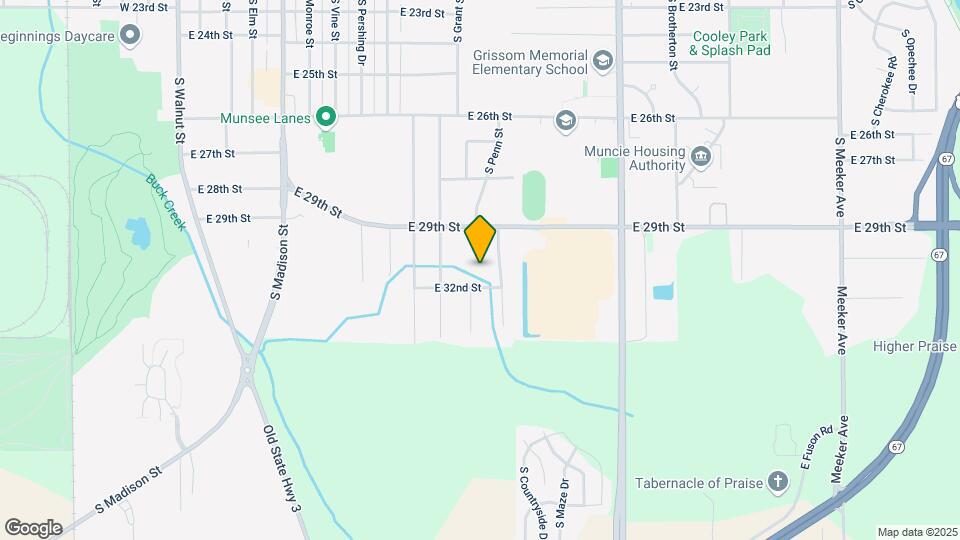 3713 S Maple Ln, Unit 3 Map and Location Details