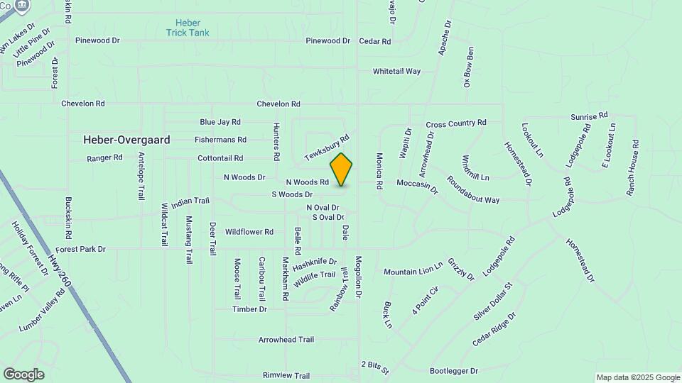 2192 S Woods Dr Map and Location Details