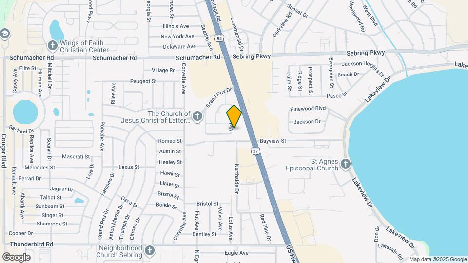 1108-1116 Melody Ln Map and Location Details